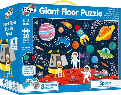 Galt Toys, Giant Floor Puzzle - Space, Floor Puzzles for Kids, Ages 3 ...