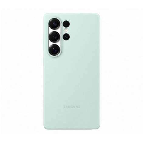 Samsung Galaxy S25 Ultra Silicone Mobile Case, Mint