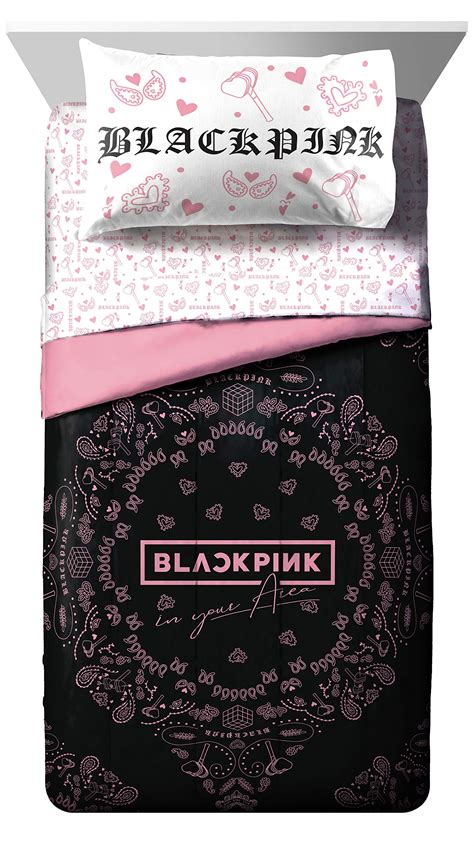 Jay Franco Blackpink Kill This Love 5 Piece Twin Bed Set - Includes ...
