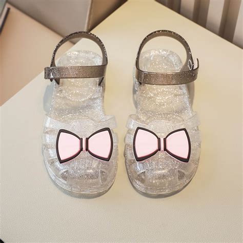 ATOGUTA Girls' Closed-Toe Jelly Sandals - Perfect for Summer ...
