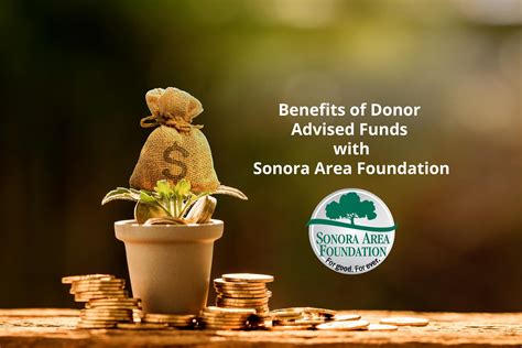 Benefits of Giving through a Donor Advised Fund - Sonora Area Foundation