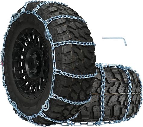 Snow Chains For Car Tires Snow Chains For Car SUV Pickup Trucks, Adjustable Ghana Tire Chains