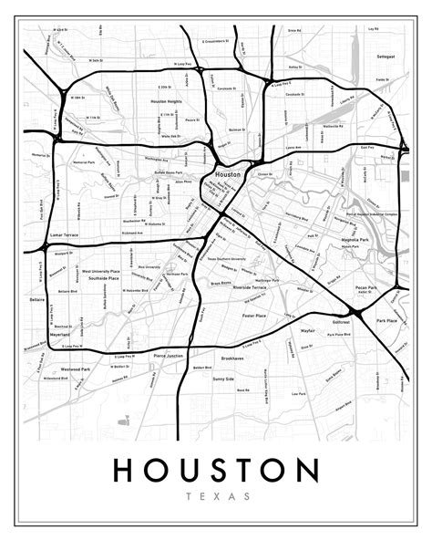 City Of Houston Neighborhood Map