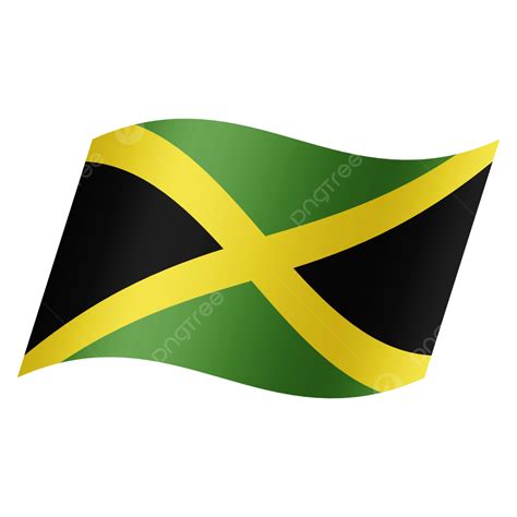 Jamaica National Flag Simple Transparent Design, Country Flag, Nation Flag, Simple PNG ...