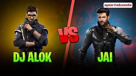DJ Alok vs Jai: Which Free Fire character is better for Ranked mode in ...