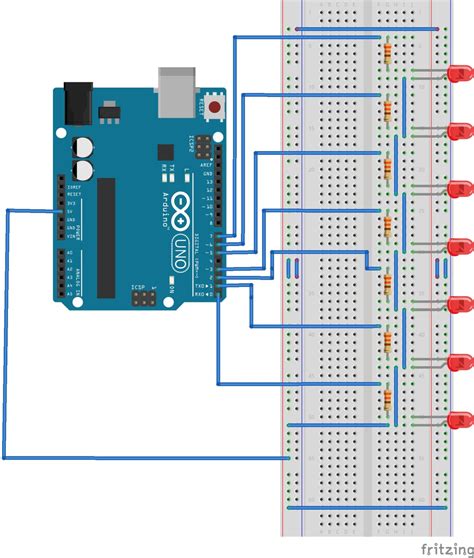 Image result for Arduino LED Sequence Code