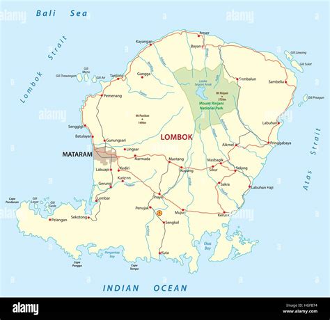 Bali Map Vector Stock Photos & Bali Map Vector Stock Images - Alamy