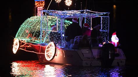 Where to see holiday flotillas in Wilmington, NC