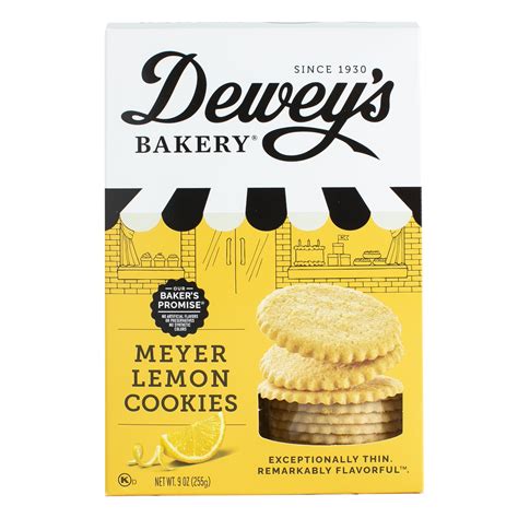 Deweys Bakery Meyer Lemon Cookies, 9 oz. Bakery India | Ubuy
