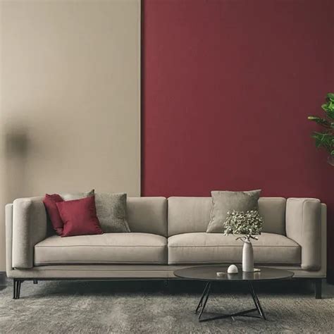 15 Best Cherry Color Combination Wall Paint Design Ideas in 2024