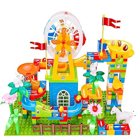 RAINBOW RIDERS Brain Development Variable Sliding Blocks Building ...