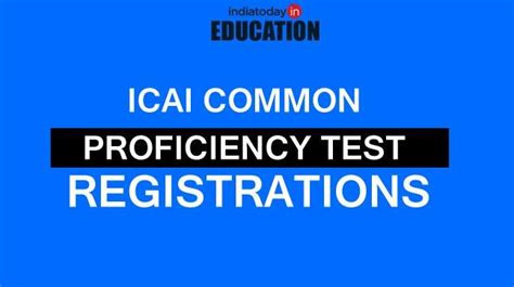 ICAI Common Proficiency Test (CPT) Registration to start from April 4 ...