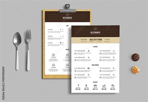 Image result for Front of Menu