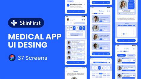Medical App UI Kit Health Mobile App Tracker Appointment Mobile App | Figma