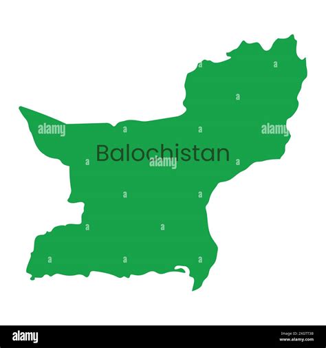 Balochistan Province of Pakistan vector icon. Balochistan Province ...