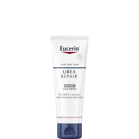Eucerin® Dry Skin rückfettende Face- Creme 5% Urea mit Lactat (50 ml) | LOOKFANTASTIC