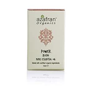 Azafran Organics Power Blend Pure Essential Oil for Fragrance, Skin ...