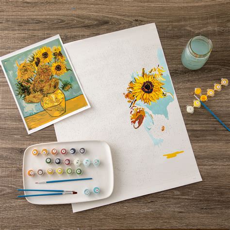 Buy 12 Pack: Van Gogh Vase Paint-by-Number Kit by Artist's Loft ...
