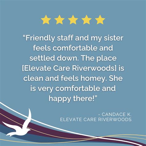 At Elevate Care Riverwoods, creating a welcoming environment is at the ...