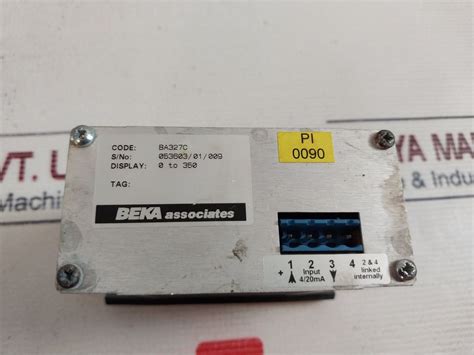 Beka Ba327C Ba327C 4 1/2 Digit Indicator 4/20Ma – Aeliya Marine Tech