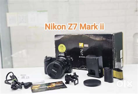Used Nikon z7ii ( z72 ) Mirrorless Camera 24-70mm f4 lens full kit ...