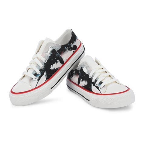 Crowcia London Black Rock Shooter Design Unisex Stylish Sneakers