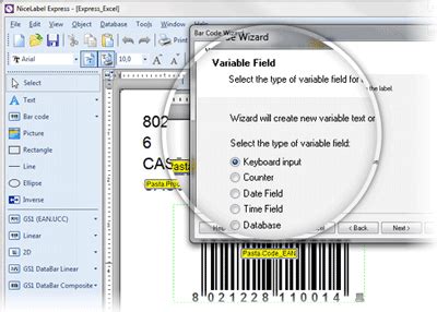 NiceLabel Excel Spreadsheet 的图像结果