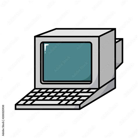 Image result for Old Computer Cartoon