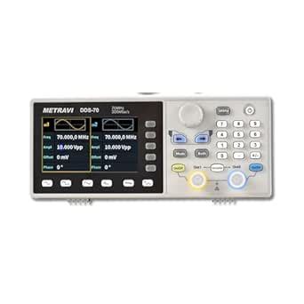 Metravi DDS-70 DDS Portable Function Generator, 70MHz, Dual-Channel ...