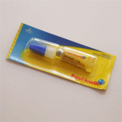 Pidiilite Fevi Kwik Instant Adhesive | Plastic | Metal | Rubber |Wood ...