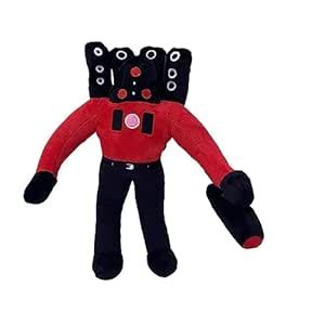 Buy Skibidi Toilet Plush - Speaker Man, Taitan TV Man Cameraman Skibidi ...
