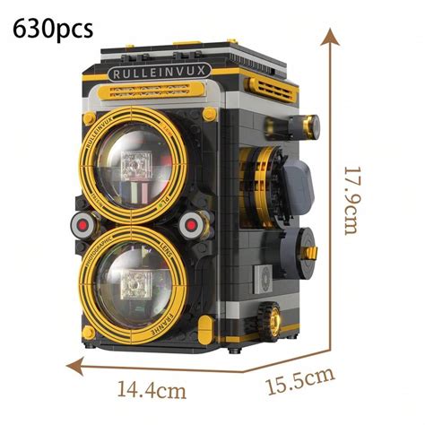 Four Sets Of Unique Retro Building Blocks For Adults: Retro Vertical ...