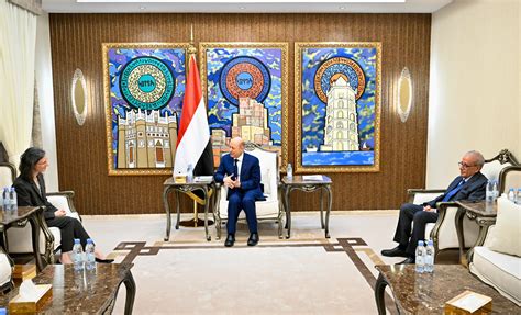 President Al- Alimi Receives French Ambassador To Yemen | President Dr. Rashad Al-Alimi ... - president of yemen