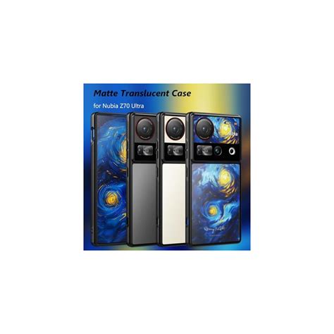 Cresee Case for Nubia Z70 Ultra, Matte Translucent Hard India | Ubuy