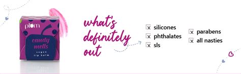 Buy Plum Candy Melts Vegan Lip Balm | Berry Feast | For Dry & Chapped ...