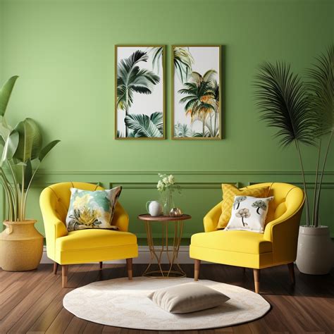 Parrot Green Colour Combination Ideas