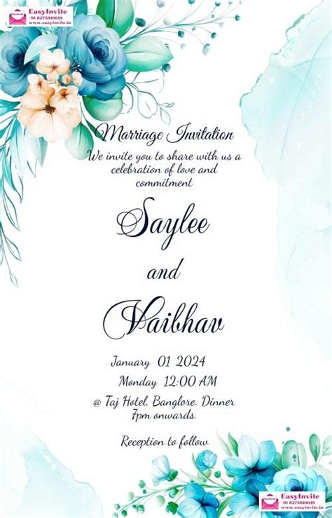 Effortless Wedding Invitation Design at InvitePro | Wedding Invitation ...