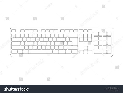 Image result for Small Computer Keyboard Drawing