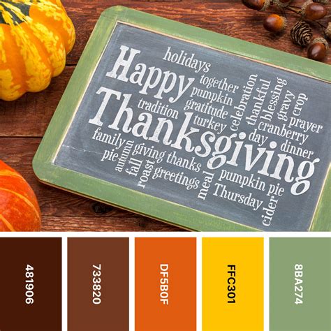 Thanksgiving Color Palette