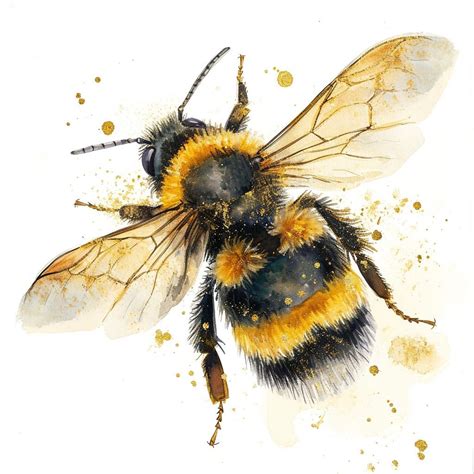 Beautiful Bee Painting