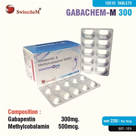 GABACHEM-M 300 TABLETS Swastik Lifesciences