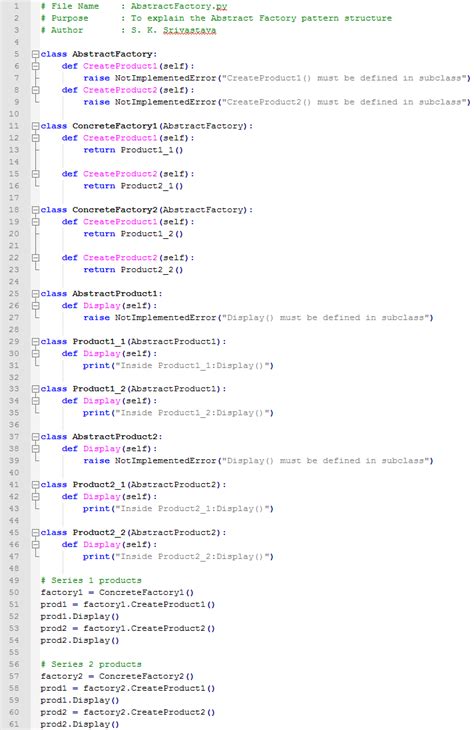 Image result for Abstract Factory Pattern Python