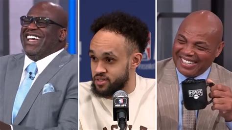 Charles Barkley, Shaq Lost It Over Derrick White's Hairline
