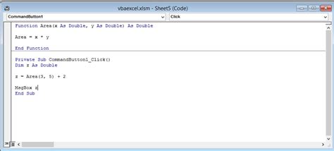 Image result for Calling a Function Using VBA