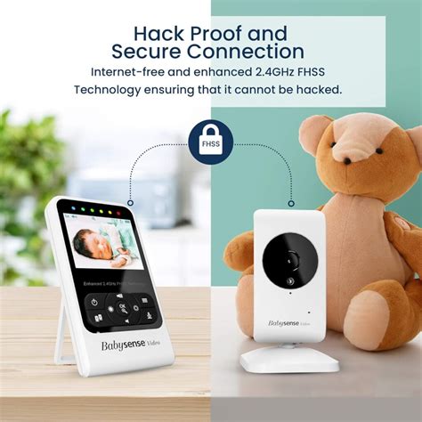 Babysense WiFi Camera Monitor with Night Vision & Talkback - Mumpa