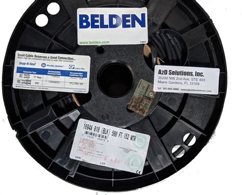 Buy Belden 1694A HD/SDI 18AWG RG6 SDI Coaxial Cable - 500 ft Online at ...
