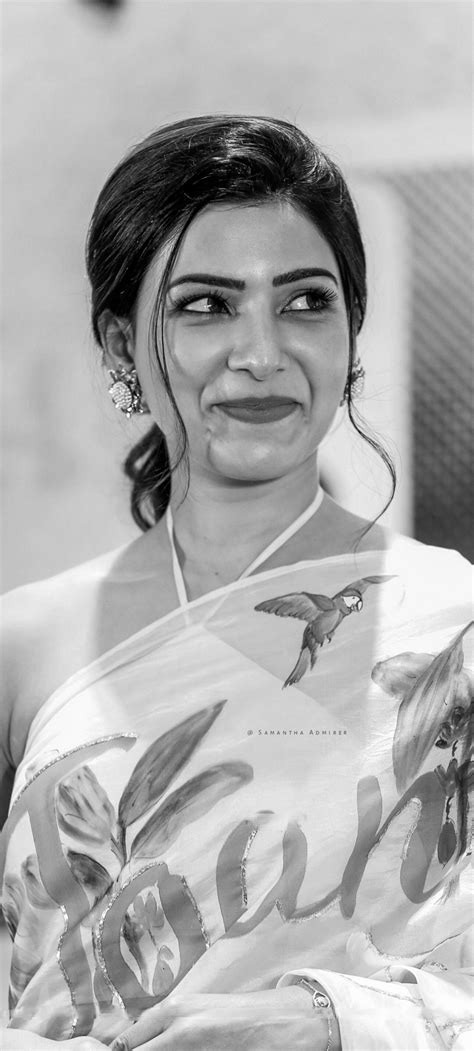 Black and white wallpaper 🤍 | Samantha photos, Samantha pics, Samantha ...