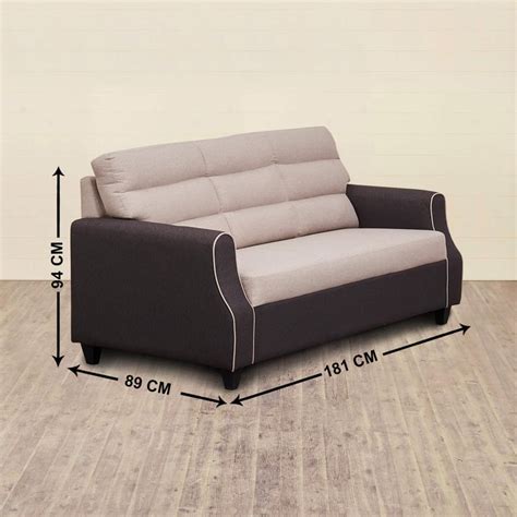Buy Willow Fabric 3-Seater Sofa - Beige from Home Centre at just INR ...