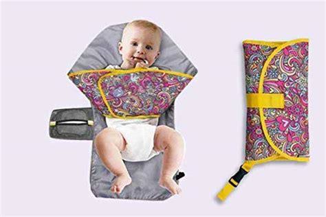 Buy DIAPER MATe Easy Change 3-in-1 Diaper Changing Clutch pad (Blue ...