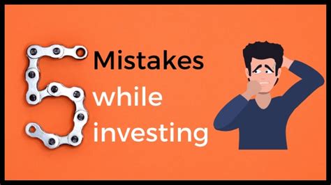 5 Mistakes of investors